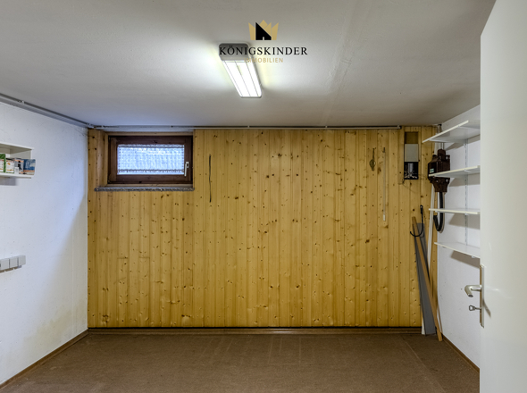 ...und ein Lagerraum...