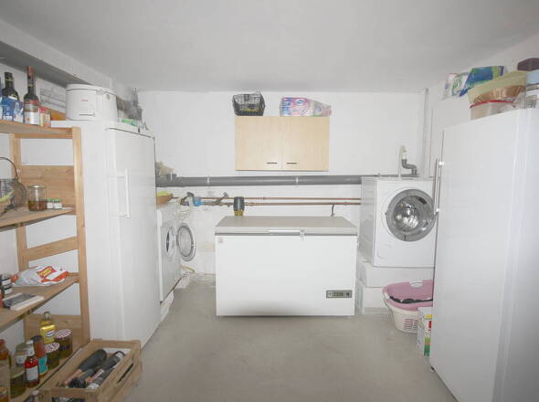 Ausreichendes Platzangebot im Vorratskeller