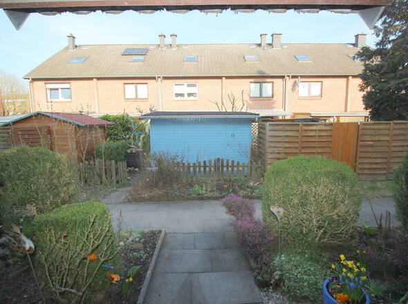 Eingangsbereich mit kleinem Vorgarten zum RMH