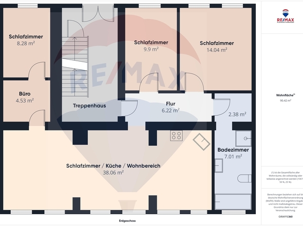Grundriss Erdgeschoss