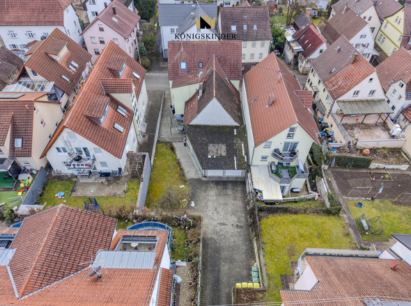 Vogelperspektive Hofseite