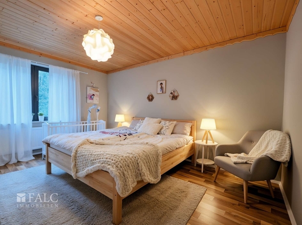 Schlafzimmer OG - Einrichtungsvorschlag