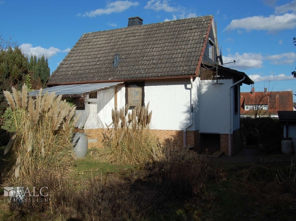 Hausansicht von hinten