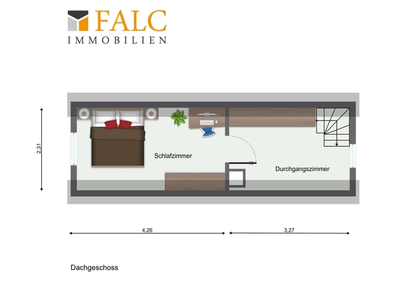 Grundriss Dachgeschoss