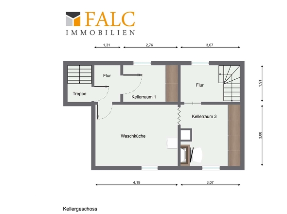 Grundriss Kellergeschoss