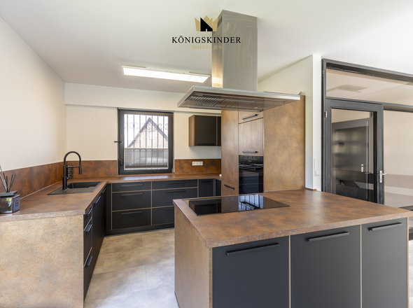 Offene Küche in elegantem Design