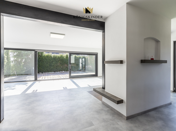 Blick in den Wohnbereich