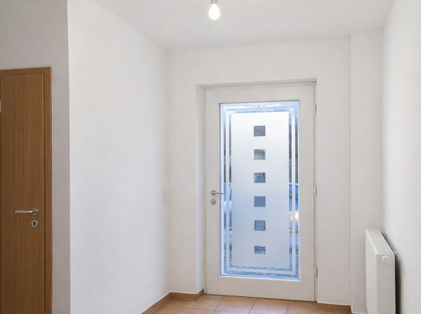 heller Eingangsbereich