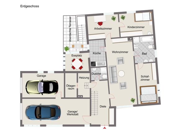 Grundriss Erdgeschoss