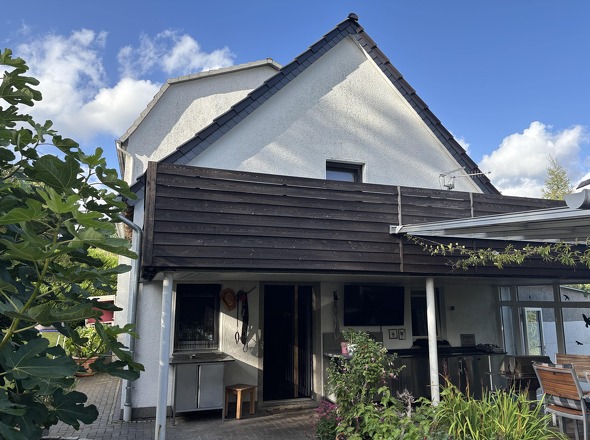 Überdachter Terrasse