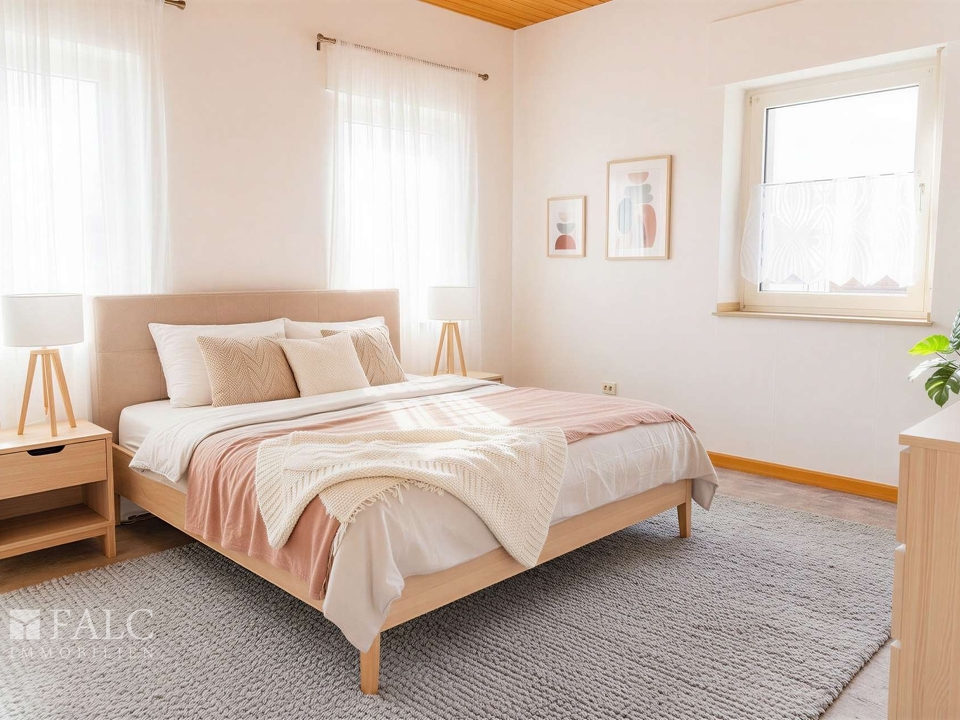 Schlafzimmer - (Einrichtungsbeispiel)