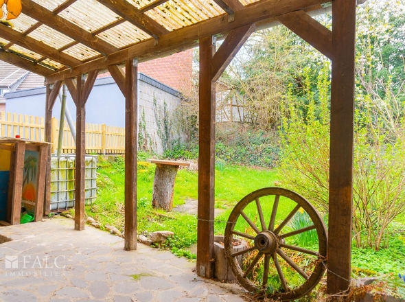 Überdachte Terrasse