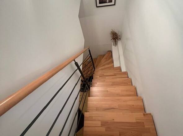 Treppe zum Wohnkeller 