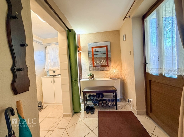 Eingang Hausrückseite