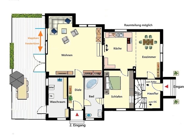 Grundriss Erdgeschoss