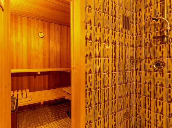 Sauna im Keller