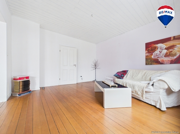 REMAX Immobilien DeLux Einfamilienhaus Wohnzimmer Schiffweiler Mark Borowicz