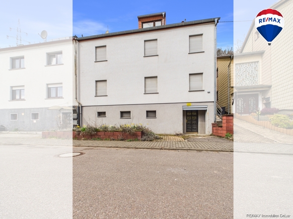 REMAX Immobilien DeLux Mehrfamilienhaus Frontansicht Saarbrücken Mark Borowicz