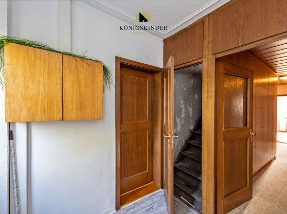 Aufgang zum Dachstuhl