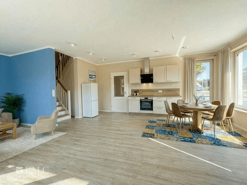 Wohnzimmer KI generiert