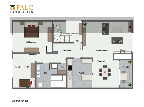 Grundriss Obergeschoss