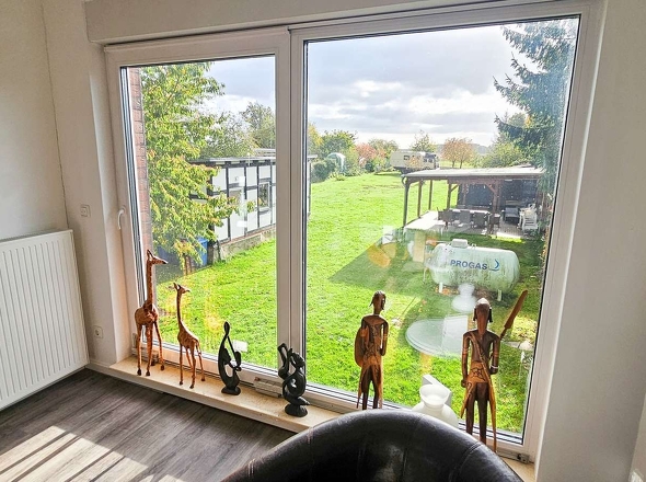 Ausblick vom Dachgeschoss 