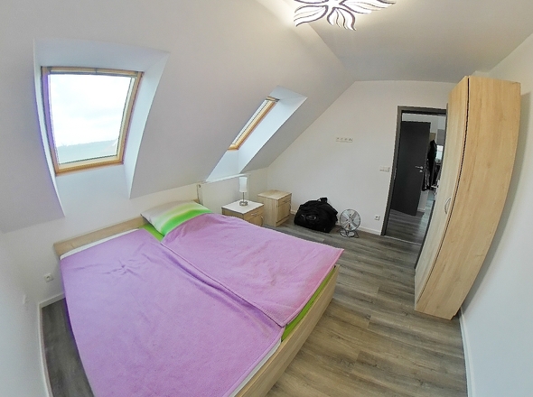 Schlafen im Dachgeschoss 