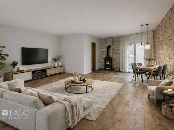 Wohnzimmer (Einrichtung digital)