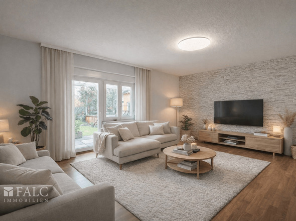 Wohnzimmer Einliegerwohnung (Einrichtung digital)
