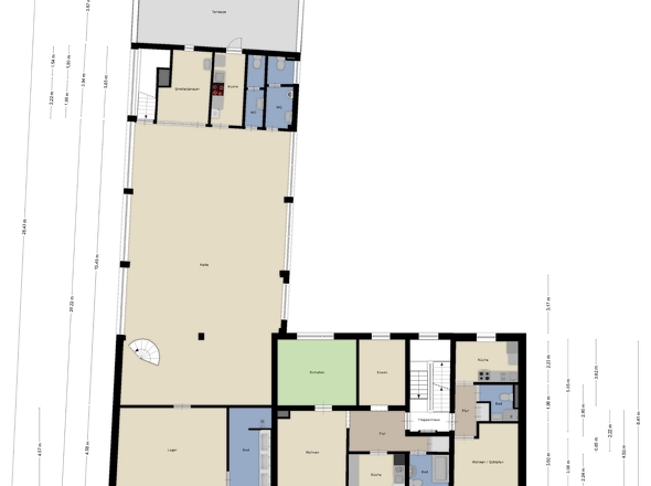 Grundriss 1 Obergeschoss