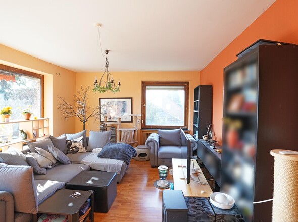 Wohn- Esszimmer - DG