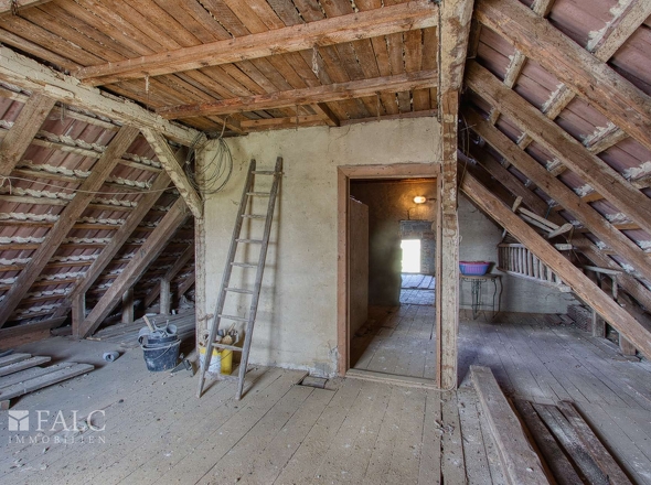 Ausbaupotenzial Dachboden Straßenseite I