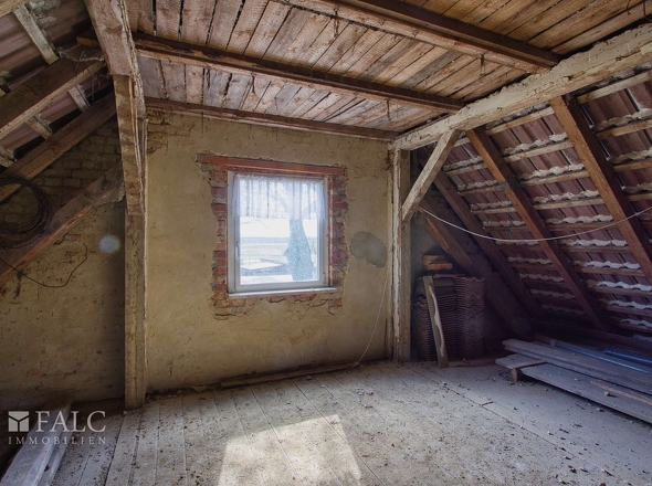 Ausbaupotenzial Dachboden Straßenseite II