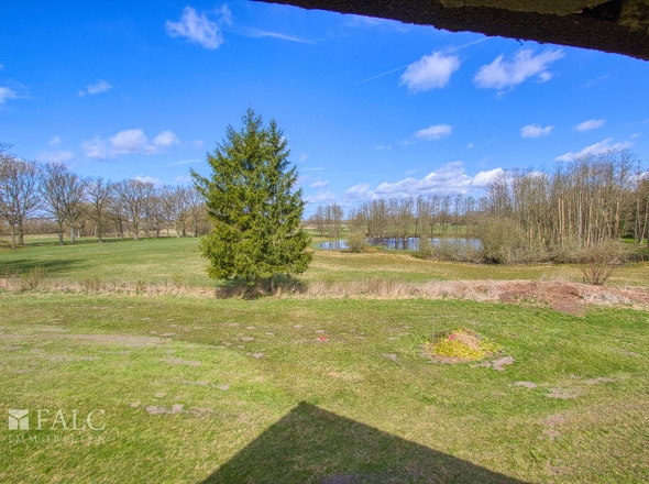 Ausblick vom Dachboden