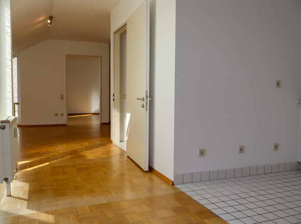 Küche Blick Wohnzimmer