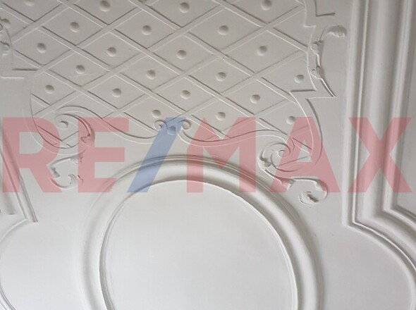 Wohnzimmer Stuckdecke