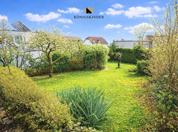 Ein erster Blick in den Garten.