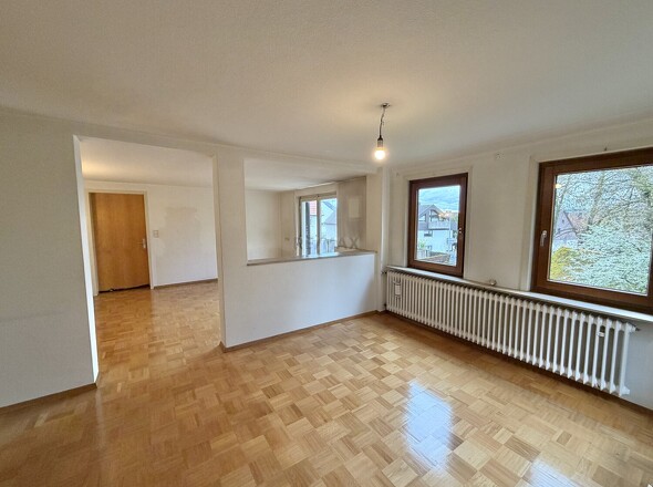 offener Wohn- Essbereich