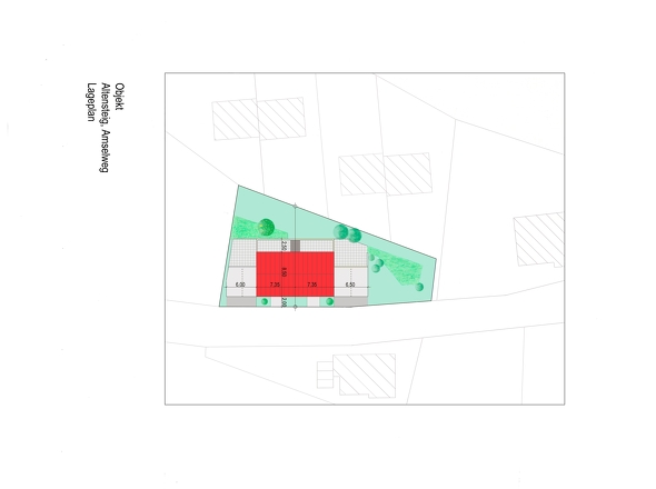 BV Altensteig Amselweg  Lageplan