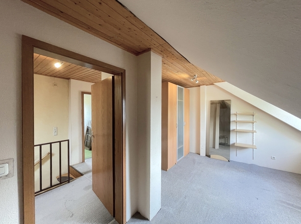 Zimmer im Dachgeschoss