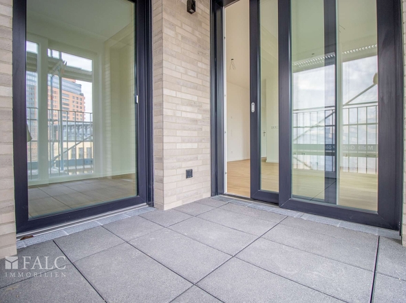 Überdachter Balkon