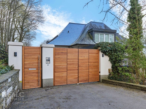Privater Zugang zum Anwesen