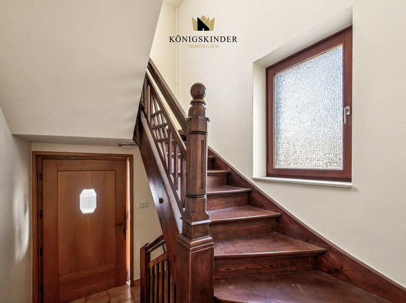 Gepflegtes Treppenhaus