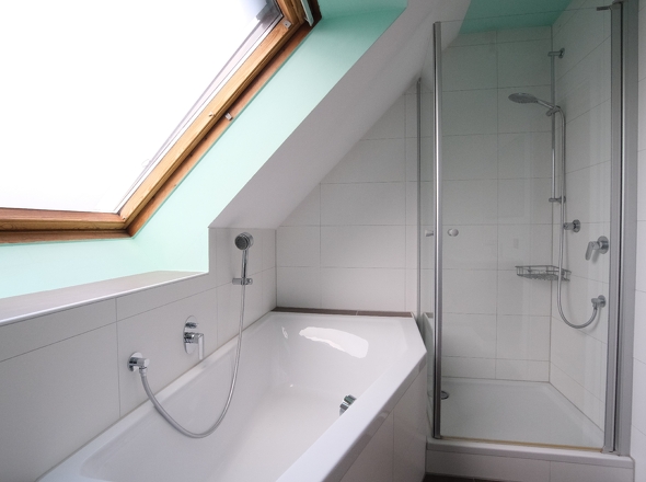 Bad im Schlafbereich