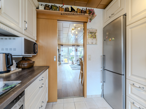 Küche separat, aber immer nah dran