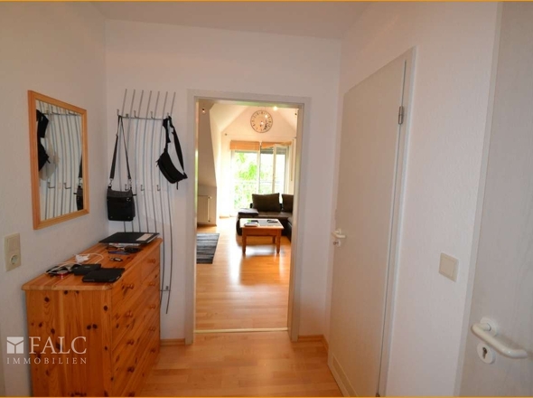 Blick ins Wohnzimmer