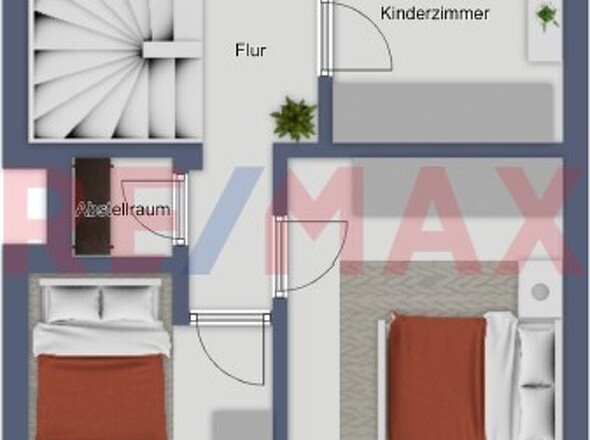 Obergeschoss Grundriss