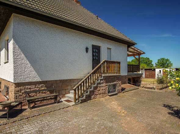 Hauseingangsbereich