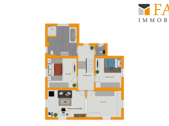 Grundriss Obergeschoss