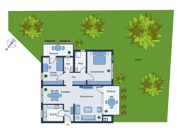 EG links - Wohnung 2